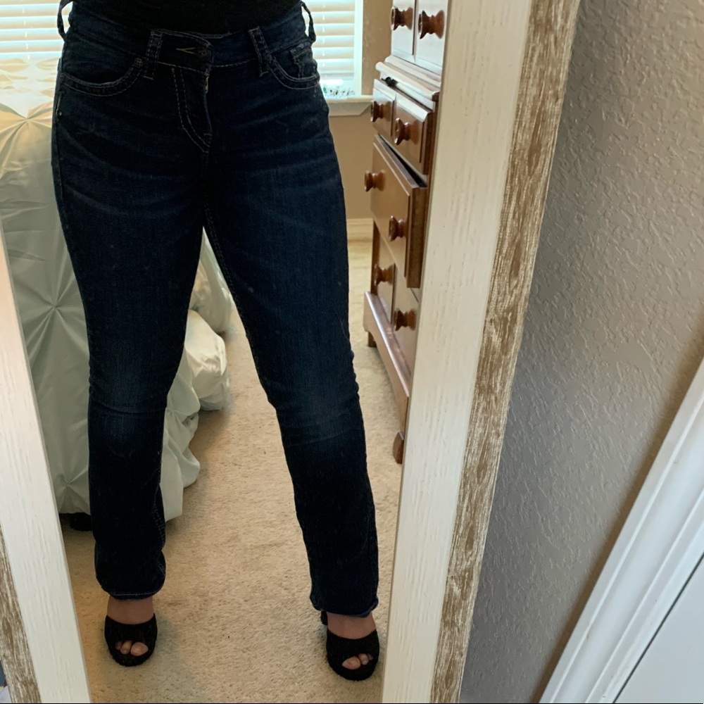 Silver Jeans Suki Mid Slim Boot